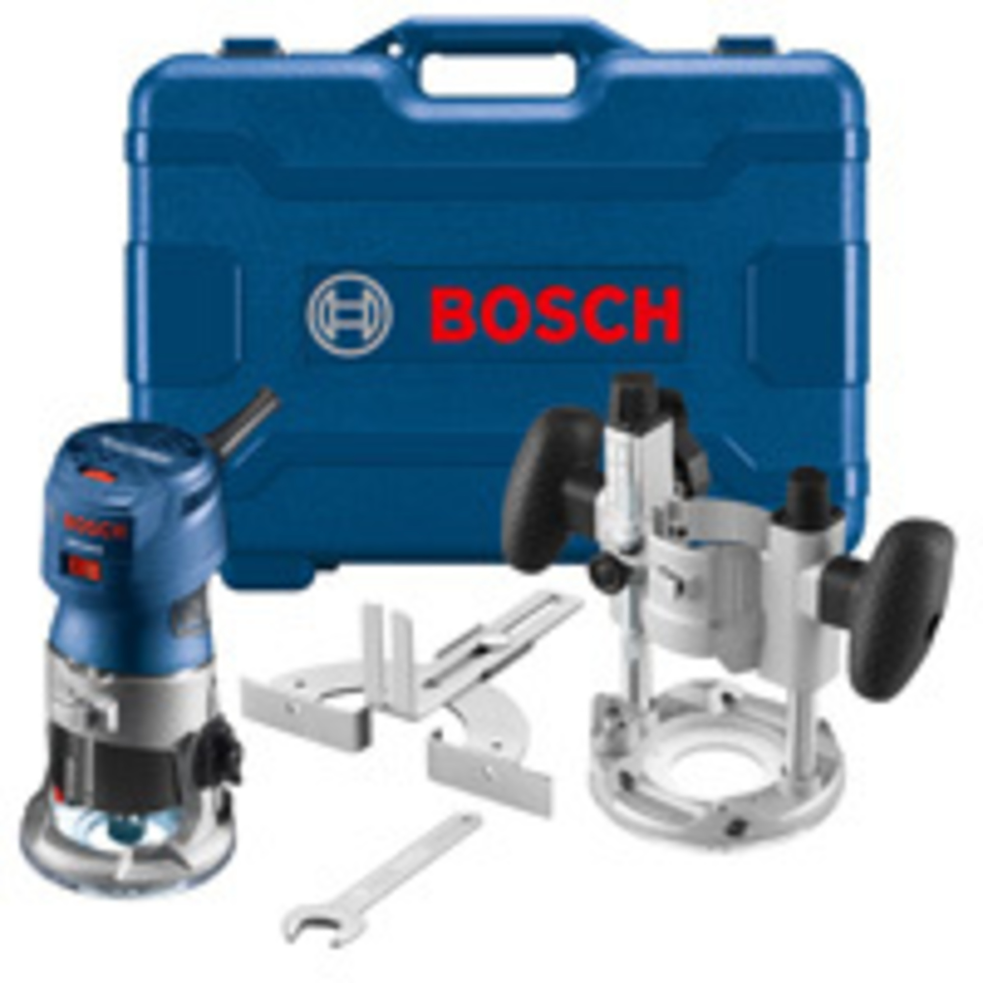 Bosch Colt Variable-Speed Palm Router Combination Kit — 1.25 HP, Model# GKF125CEPK